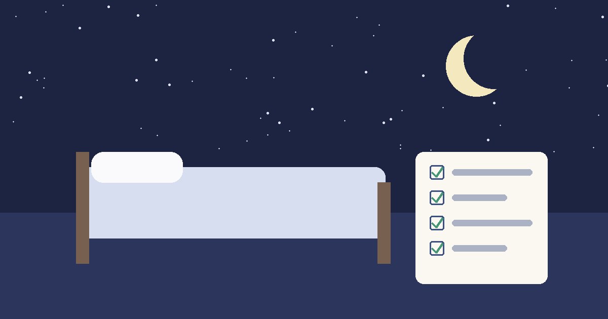A Simple Sleep Hygiene Checklist for Better Rest